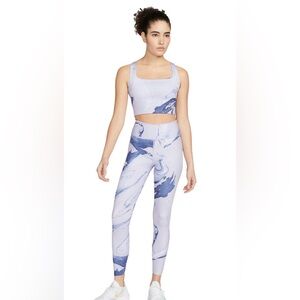 NWT Nike Women’s Aurora Marbled Dri Fit  Cropped Tank Top - Size Small